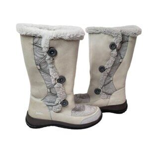 Jambu Baltic Mid Calf Faux Fur Snow Boots Size 7.5